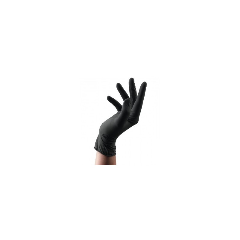 venta precio guantes negros talla mediana