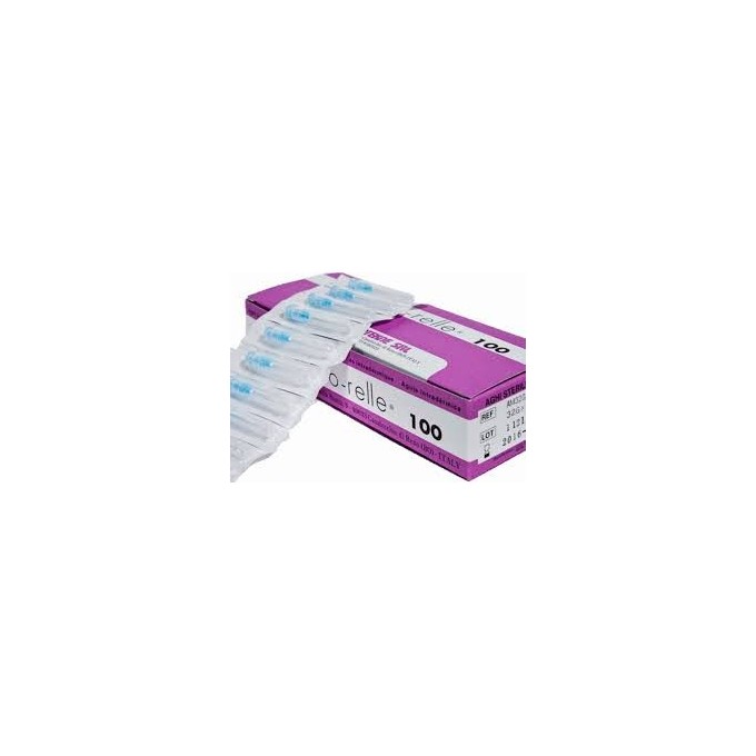 Aguja Mesoterapia Mesorelle | Aguja 31G x 0,26 x 12 mm Mesorelle