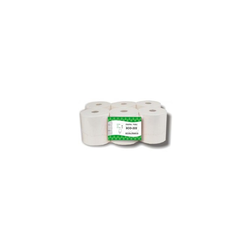 SECAMANOS TISSUE ECO. 2/C 6 ROLLOS