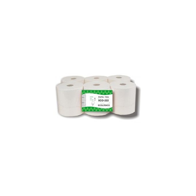 SECAMANOS TISSUE ECO. 2/C 6 ROLLOS