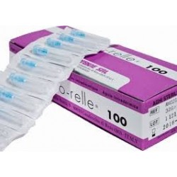 Aguja Mesoterapia Mesorelle | Aguja 31G x 0.26 x 25 mm  Mesorelle