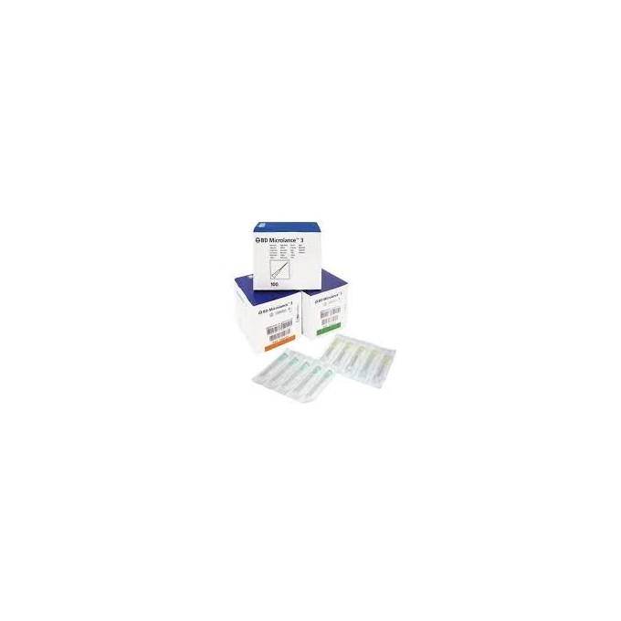 Agujas hipodérmicas 21g x 0.8 x 40 mm | Pack 100 UDS - Comprar Online
