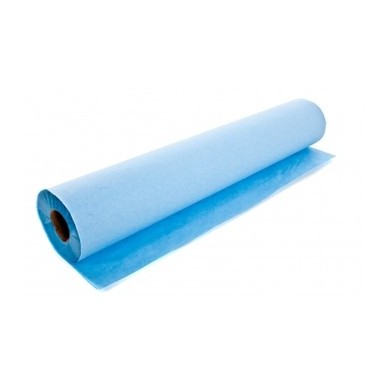 PAPEL CAMILLA AZUL PARAFINADO ROLLO 58 X 80 MTS