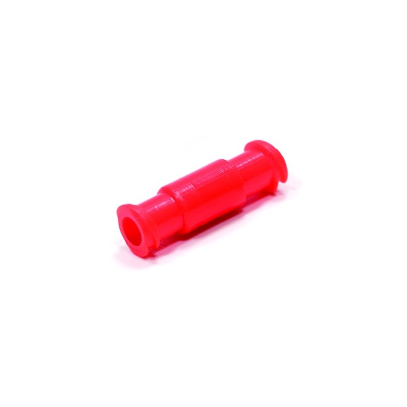Conector hembra luer lock rojo PACK 10 UDS