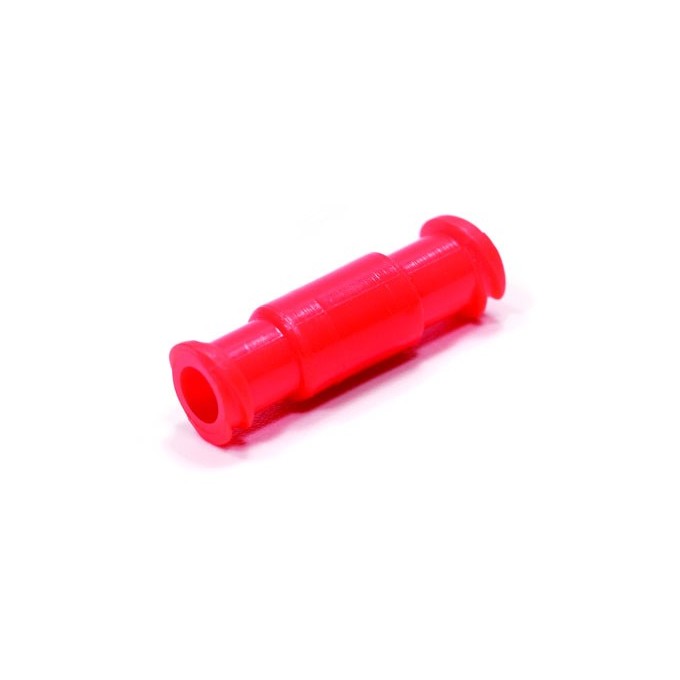 Conector hembra luer lock rojo PACK 10 UDS