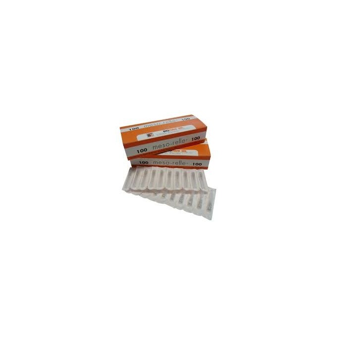Aguja Mesoterapia Mesorelle | 27G x 0.40 x 4 mm - Celdual