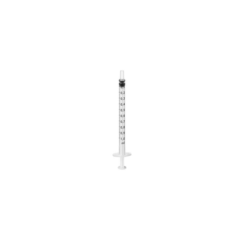 JERINGA INSULINA 1 ML S/Aguja. 100 uds.