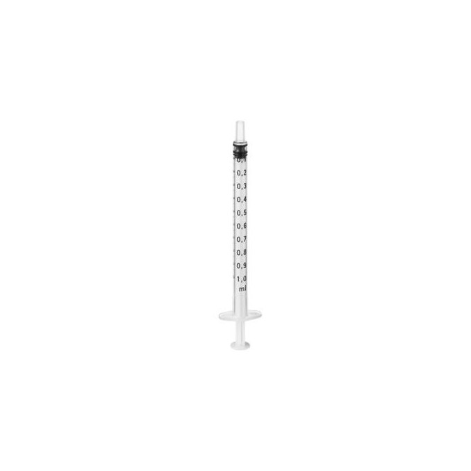 JERINGA INSULINA 1 ML S/Aguja. 100 uds.