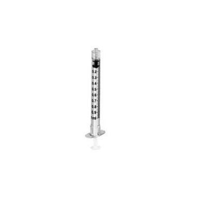 JERINGA 1 ML LUER LOOCK C/100 UDS