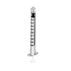 JERINGA 1 ML LUER LOOCK C/100 UDS