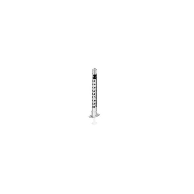 JERINGA 1 ML LUER LOOCK C/100 UDS