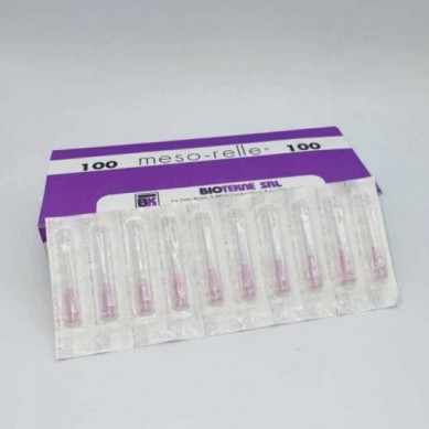 Aguja Mesoterapia 32G x 0.23 x  12 mm | Mesorelle