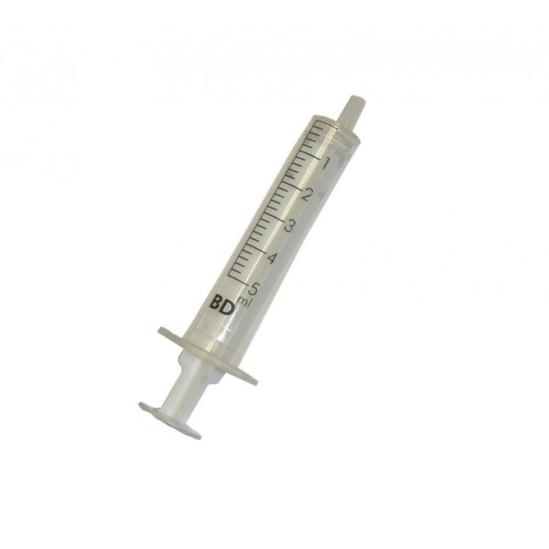 JERINGA 5 ML 2/C C/EXC.