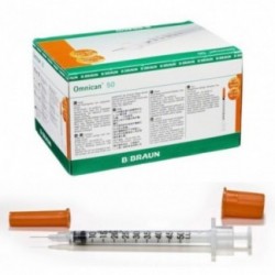 JERINGA 0.5 ML INSUL. C/AG 30GX0.3X8 C/100 Uds