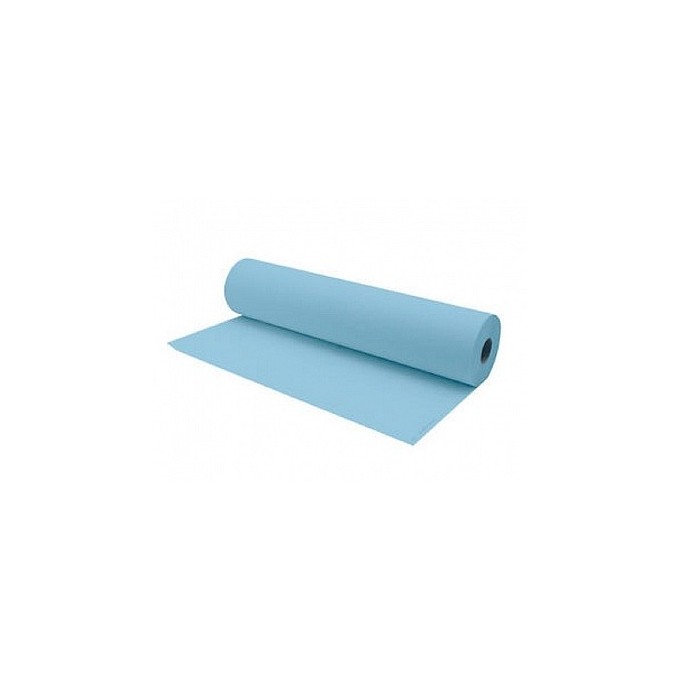 PAPEL CAMILLA AZUL 80 MTS. 58 ANCHO ROLLO CAJA 6 ROLLOS