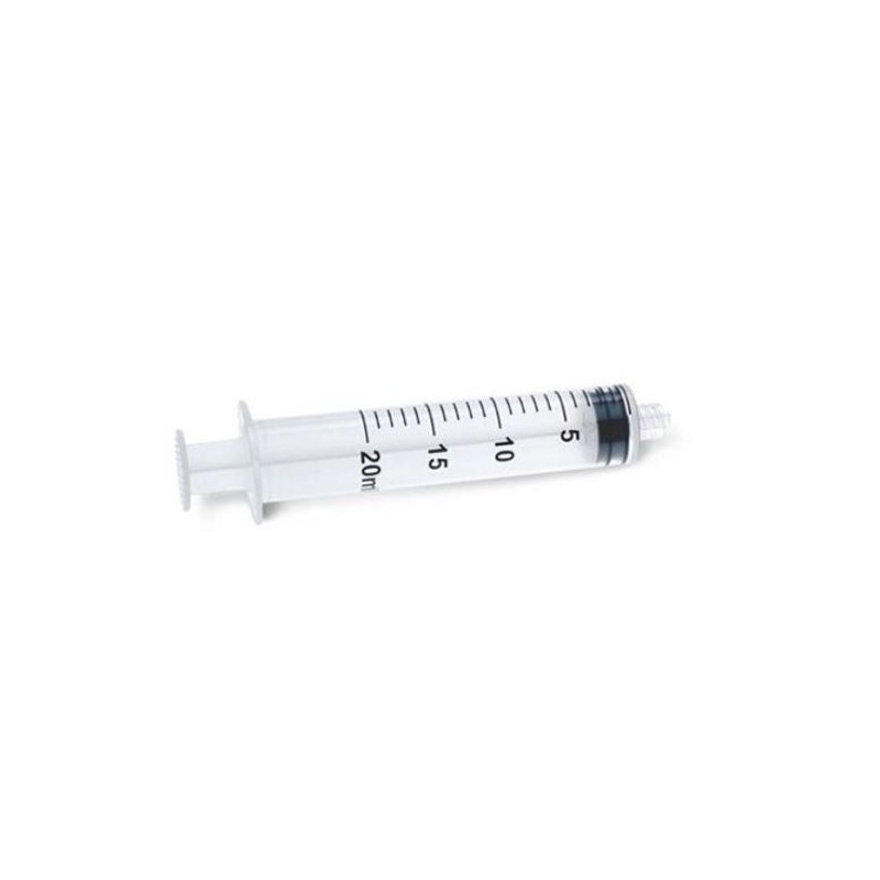jeringa 20 ml  luer lock gran capacidad extraccion liposuccion grasa