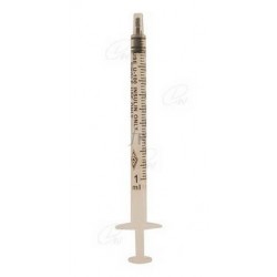 JERINGA 1 ML Insulina sin aguja, sin espacio muerto c/100