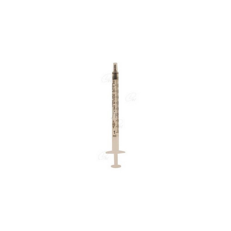 JERINGA 1 ML Insulina sin aguja, sin espacio muerto c/100