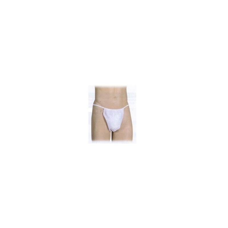 TANGA HOM.POLIPRO.INDIV.BLCO 25 UDS