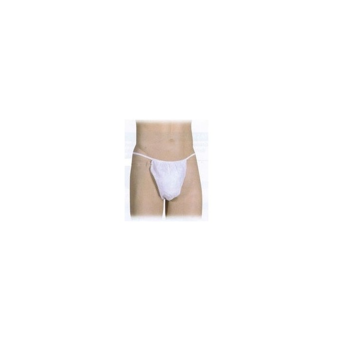 TANGA HOM.POLIPRO.INDIV.BLCO 25 UDS