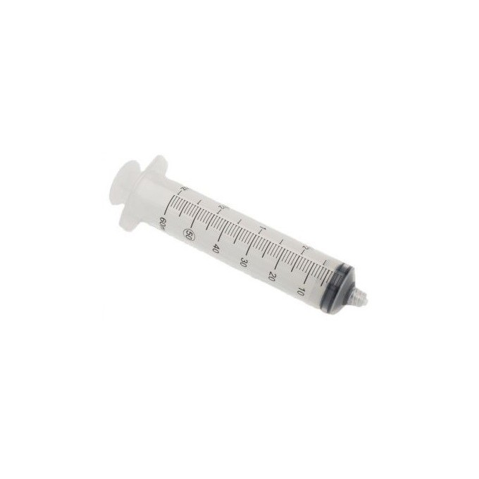 Jeringa  60 ml L/L 3/c 30 uds.