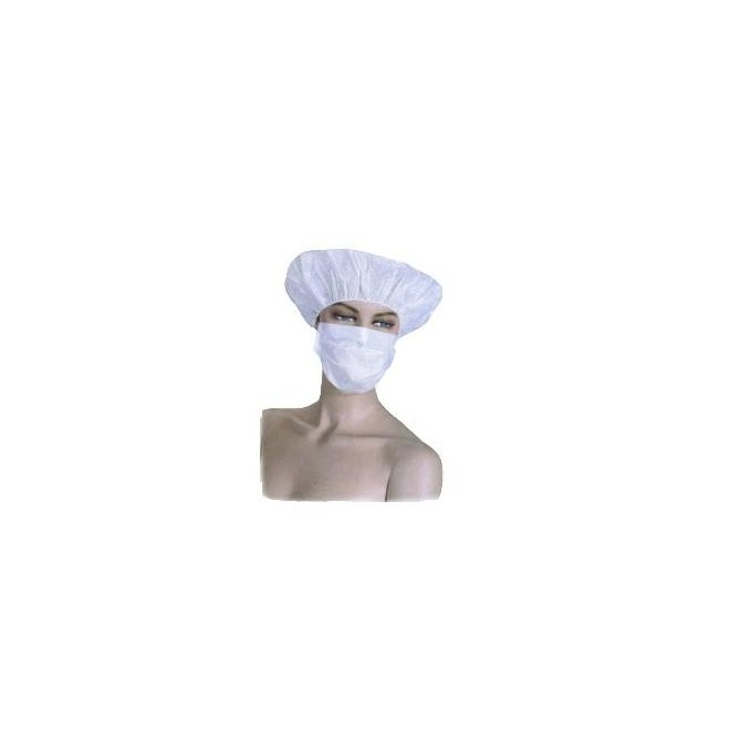 Boina Polipropileno Plastico | Gorro Blanco Desechable
