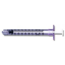 jeringa 1 ml LUER LOOK POLICARBONATO