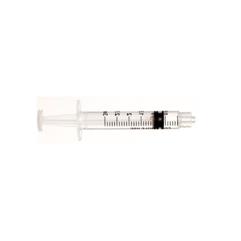 Venta jeringa 3ml luer lock, ideal para mezcla de producto como la hidroxiapatita