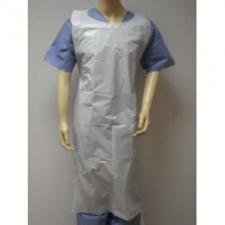 Delantal Médico Desechable Blanco | Comprar Delantal Médico Desechable - 50 unidades