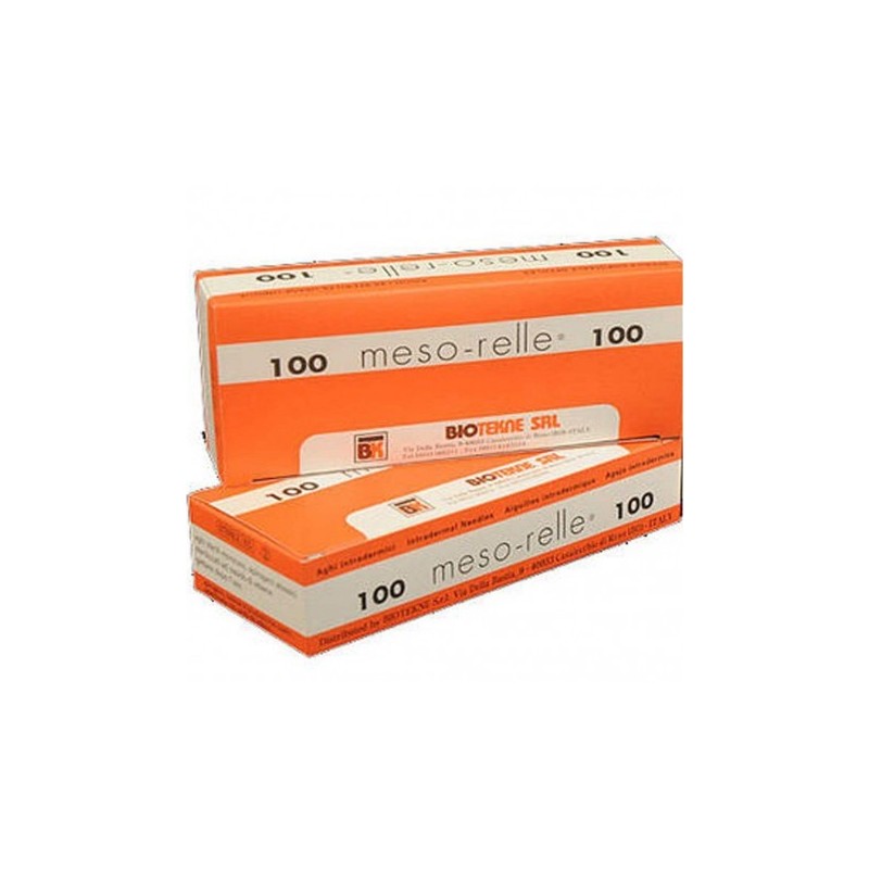 AGUJA MESOTERAPIA 27G x 0,40 x 12 mm