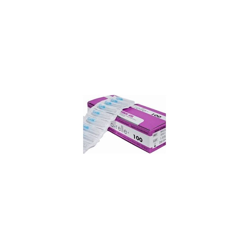 venta agujas mesoterapia 31G x 6mm, por su longitud tambien se puede usar para botox