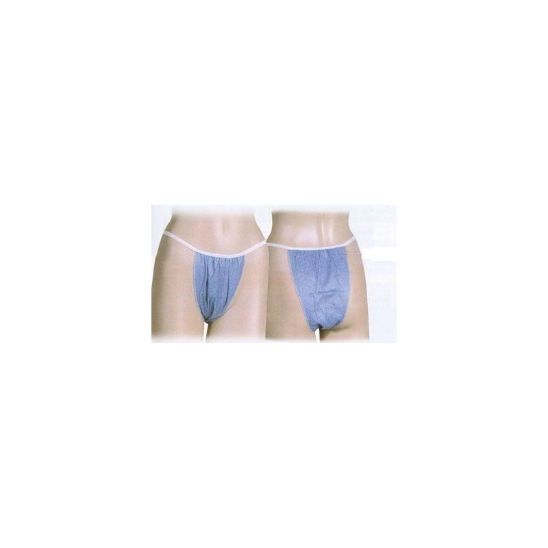 TANGA SPUN LACED AZUL 25 UDS