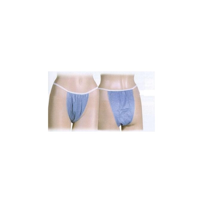 TANGA SPUN LACED AZUL 25 UDS